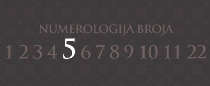 Numerologija broj 5