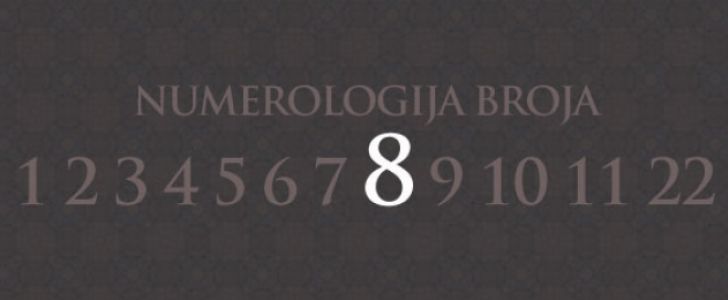 Numerologija broj 8